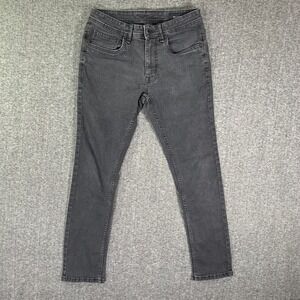 The Perfect Jean NYC Jeans Men 30x29 Skinny Fit Gray Stretch Performance A1